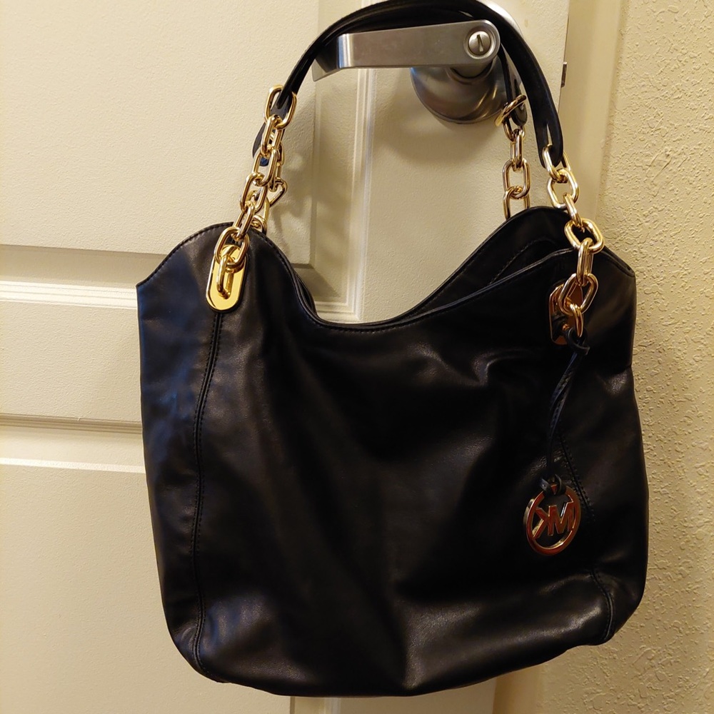 MK leather bag